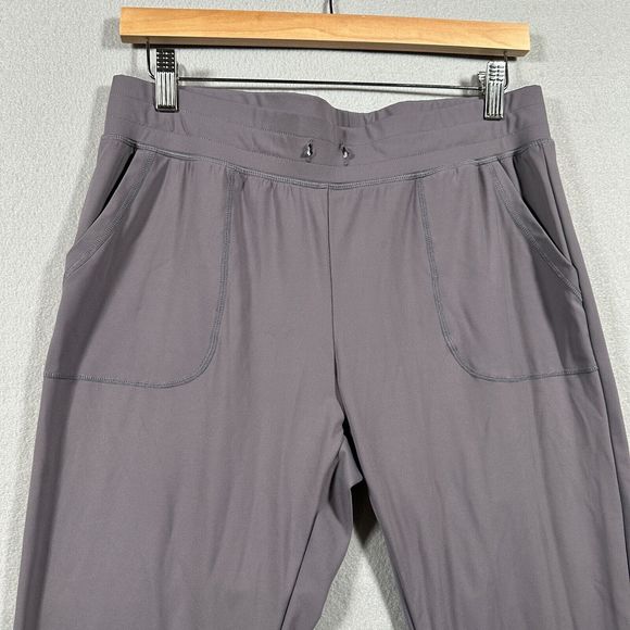Zyia Active Jogger Pants Lilac Purple Ankle Zip Size Medium - Picture 2 of 13